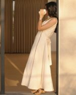 Avani Khadi Midi Dress - Image 5