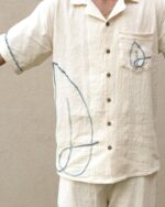 Nariyal Kala Cotton Hand-Block Print Shirt - Image 3