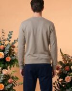 Embroidered P Organic Cotton Sweatshirt - Image 3