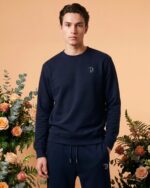 Embroidered P Organic Cotton Sweatshirt