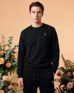 Embroidered P Organic Cotton Sweatshirt - Image 4