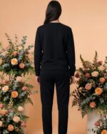 Embroidered P Organic Cotton Sweatshirt - Image 3