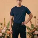 Embroidered P Organic Cotton T-Shirt