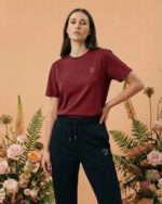 Embroidered P Organic Cotton T-Shirt
