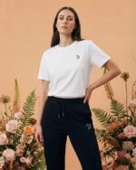 Embroidered P Organic Cotton T-Shirt
