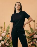 Embroidered P Organic Cotton T-Shirt - Image 3
