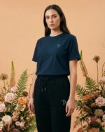 Embroidered P Organic Cotton T-Shirt - Image 4
