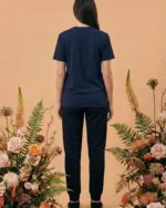 Embroidered P Organic Cotton T-Shirt - Image 3