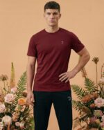Embroidered P Organic Cotton T-Shirt - Image 5