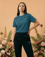 Embroidered P Organic Cotton T-Shirt - Image 5