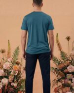 Embroidered P Organic Cotton T-Shirt - Image 4