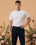 Embroidered P Organic Cotton T-Shirt - Image 3