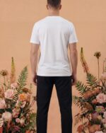 Embroidered P Organic Cotton T-Shirt - Image 2