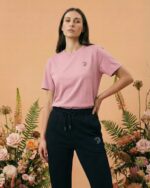 Embroidered P Organic Cotton T-Shirt - Image 6
