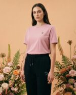 Embroidered P Organic Cotton T-Shirt - Image 5
