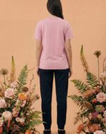 Embroidered P Organic Cotton T-Shirt - Image 3