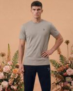 Embroidered P Organic Cotton T-Shirt - Image 5