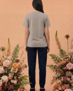 Embroidered P Organic Cotton T-Shirt - Image 3
