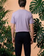Embroidered Leopard T-Shirt In Lavender - Image 2