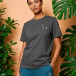 Okapi Embroidery T-Shirt