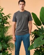 Okapi Embroidery T-Shirt - Image 6