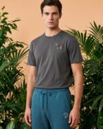 Okapi Embroidery T-Shirt - Image 5