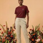 Rainbow Embroidered Organic Cotton T-Shirt