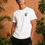 Toucan Embroidered Organic Cotton T-Shirt