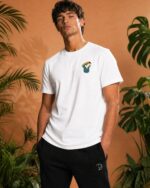 Toucan Embroidered Organic Cotton T-Shirt