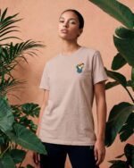Embroidered Toucan Organic Cotton T-Shirt - Image 6