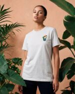 Toucan Embroidered Organic Cotton T-Shirt - Image 7