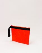 Alice Folding Pouch In Upcycled Ferry Life Raft Fabric Orange - Image 3