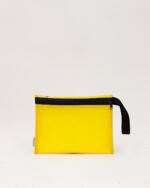 Alice Personal Pouch In Reclaimed Ferry Life Raft Fabric Yellow - Image 4