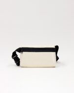 Bede Sling Bag In Decommissioned Ferry Life Raft Fabric White - Image 5