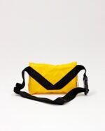 Bede Sling Bag In Decommissioned Ferry Life Raft Fabric Yellow - Image 4