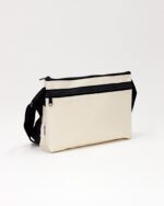 Bianca Compact Everyday Bag In Reclaimed Life Raft Fabric White - Image 5