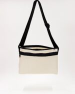 Bianca Compact Everyday Bag In Reclaimed Life Raft Fabric White - Image 2