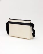 Bianca Compact Everyday Bag In Reclaimed Life Raft Fabric White