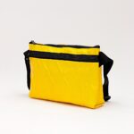 Bianca Compact Crossbody Bag In Recycled Ferry Life Raft Fabric Yellow