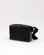 Michel Crossbody Bag In Reclaimed Ferry Life Raft Fabric Black - Image 4
