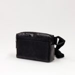 Michel Crossbody Bag In Reclaimed Ferry Life Raft Fabric Black