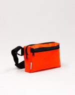 Michel Crossbody Bag In Reclaimed Ferry Life Raft Fabric Orange - Image 5
