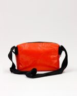 Michel Crossbody Bag In Reclaimed Ferry Life Raft Fabric Red - Image 9