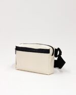 Michel Crossbody Bag In Reclaimed Ferry Life Raft Fabric White - Image 4