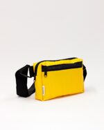 Michel Crossbody Bag In Upcycled Ferry Life Raft Fabric Yellow - Image 6
