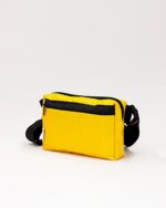 Michel Crossbody Bag In Upcycled Ferry Life Raft Fabric Yellow