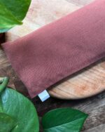 Rosewood Weighted Eye Pillow with Dried Lavender for Rest & Relaxation - Image 2