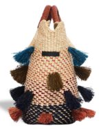 Scallop Raffia Tote - Image 4