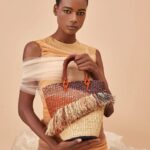 Tia Ruffle Bucket Bag