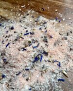Grounding Evening Ritual Set | Clary Sage & Lime Candle + Lavender Bath Salts - Image 4